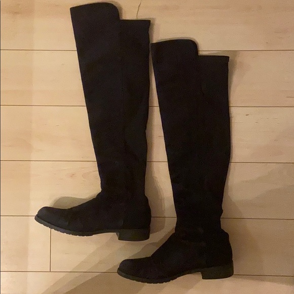 SW 5050 Black Boots Authentic - Picture 1 of 7